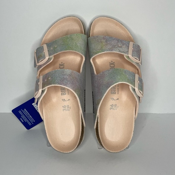 SOLD Birkenstock Arizona Iridescent Sandals - Picture 6 of 12